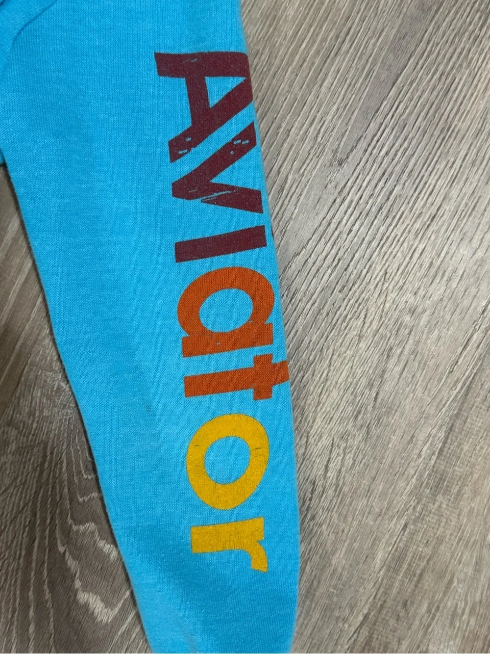 Kids' Blue Zip Hoodie aviator nation Venice 8